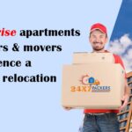 shift high-rise apartment with packers and movers